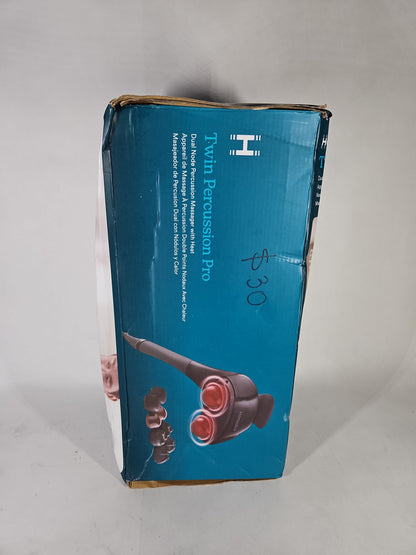Homedics Twin Percussion Pro Massager with Heat HHP-385HA
