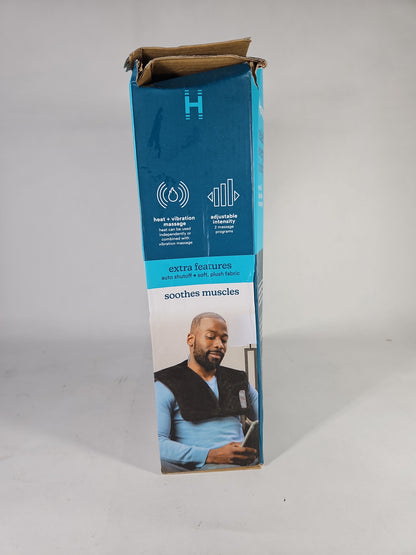 Homedics Heated Vibration Neck and Shoulder Wrap HCM-325H