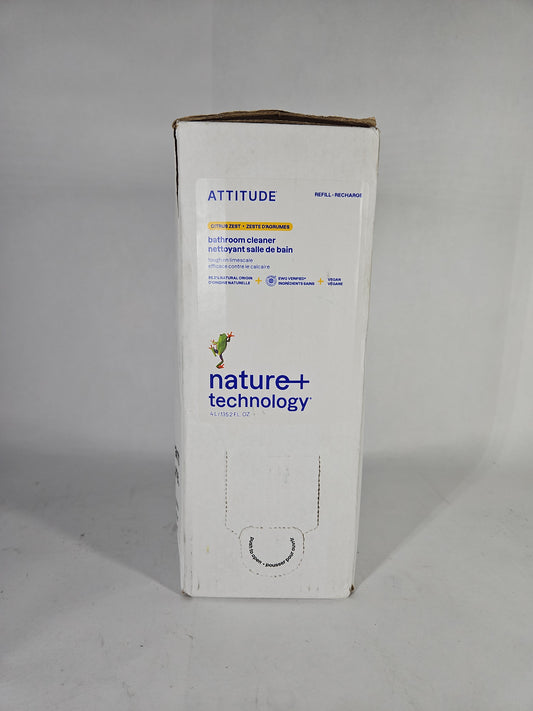ATTITUDE Bathroom Cleaner Refill Citrus Zest 135.2 fl oz