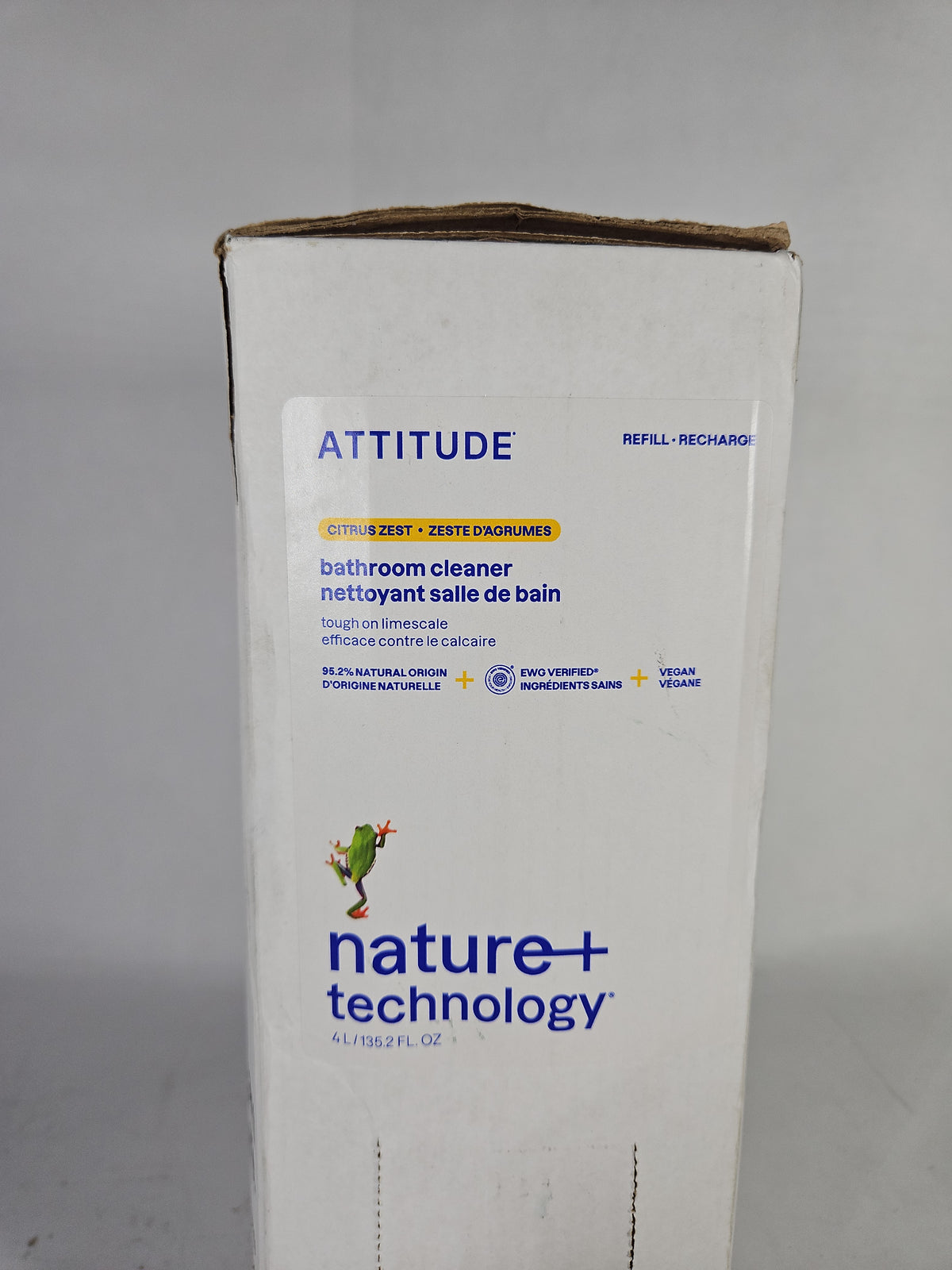 ATTITUDE Bathroom Cleaner Refill Citrus Zest 135.2 fl oz