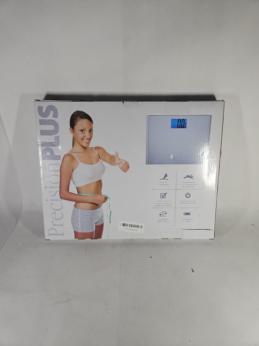 Eat Smart Precision Plus Digital Bathroom Scale ESBS-05 440 lb - Silver