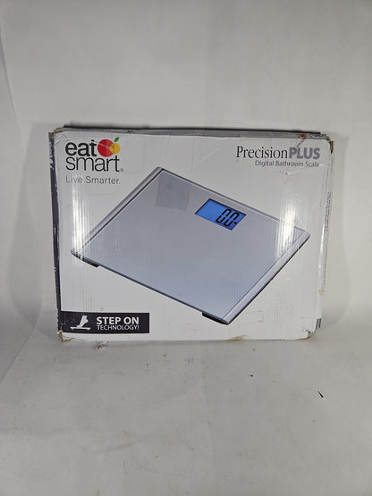 Eat Smart Precision Plus Digital Bathroom Scale ESBS-05 440 lb - Silver