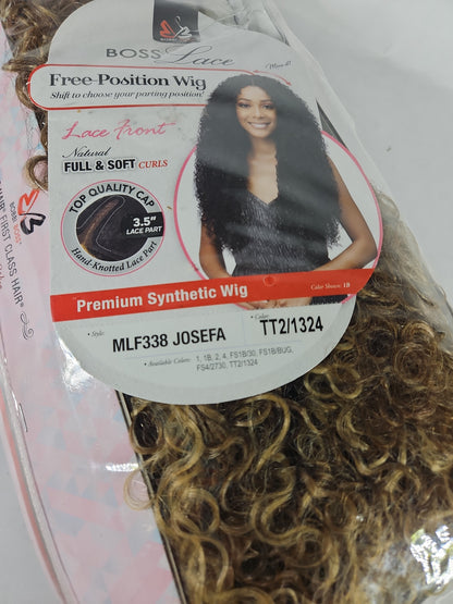 Bobbi Boss Boss Lace Synthetic Lace Front Wig MLF338 Josefa - TT2/1324