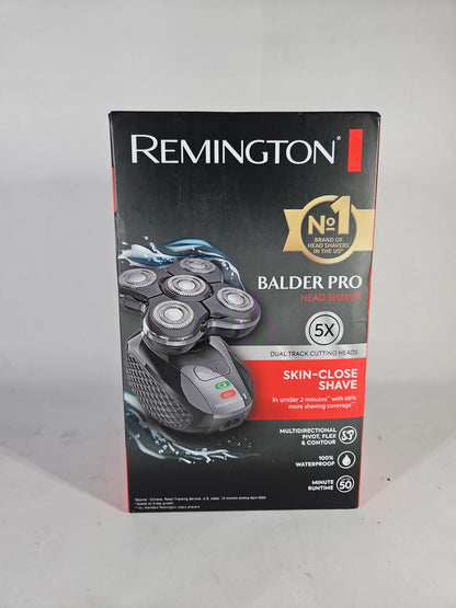 Remington Balder Pro Cordless Head Shaver XR7000 Wet & Dry - Black - Used