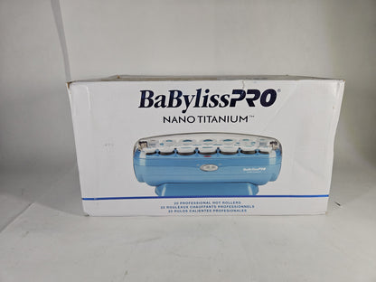 BaBylissPRO Nano Titanium Professional 20-Roller Hot Rollers Hairsetter