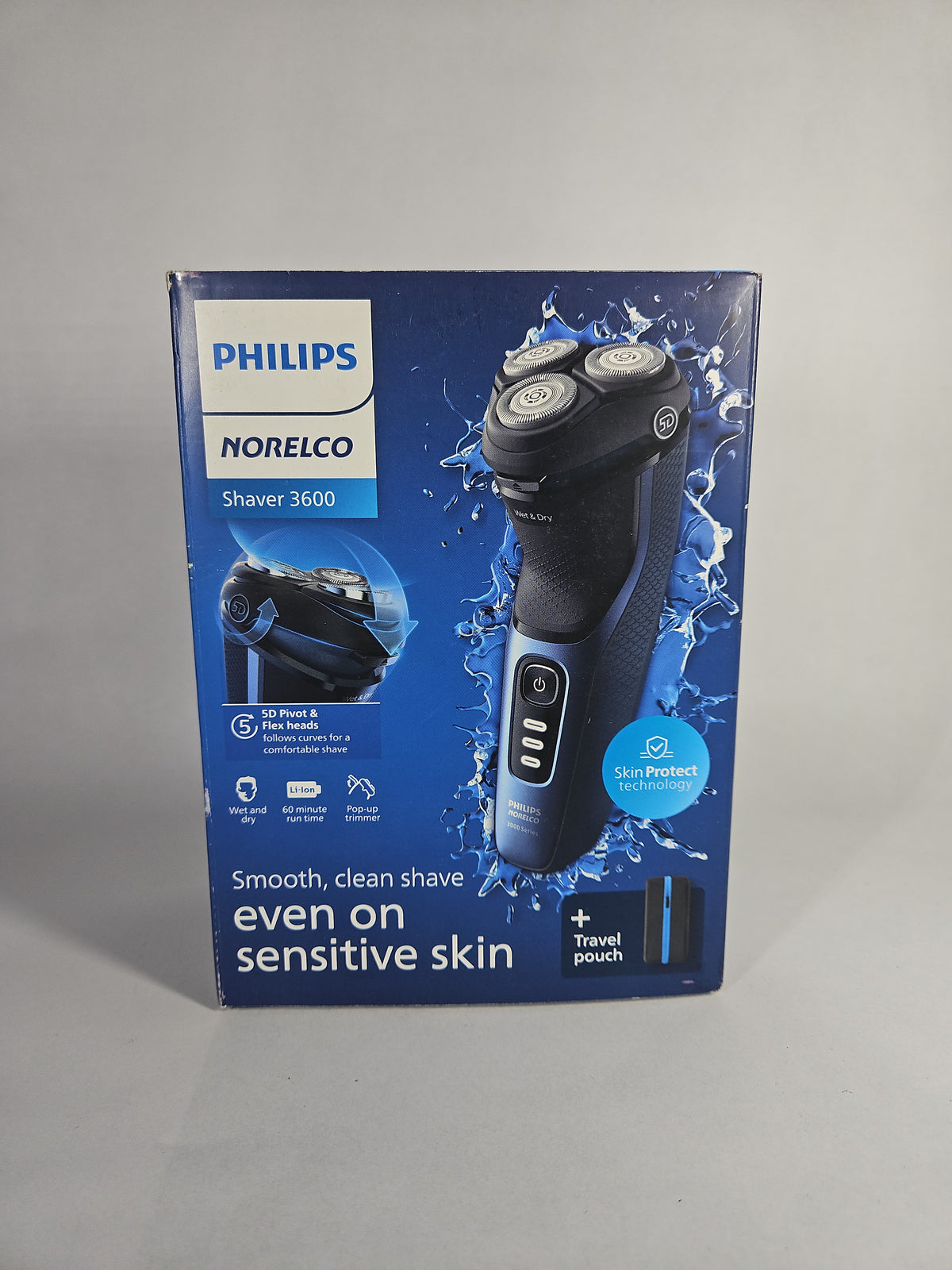 Philips Norelco Shaver 3600 S3243/91 Wet Dry Electric Shaver - Used