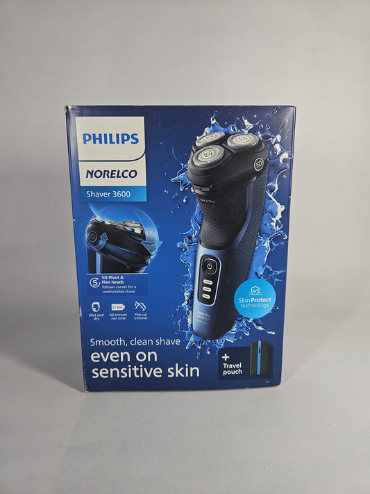 Philips Norelco Shaver 3600 S3243/91 Wet Dry Electric Shaver - Used