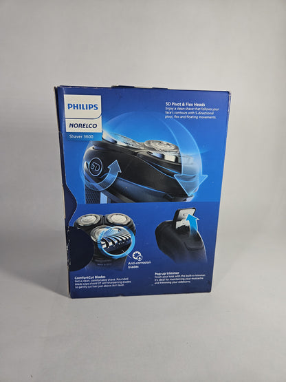 Philips Norelco Shaver 3600 S3243/91 Wet Dry Electric Shaver - Used