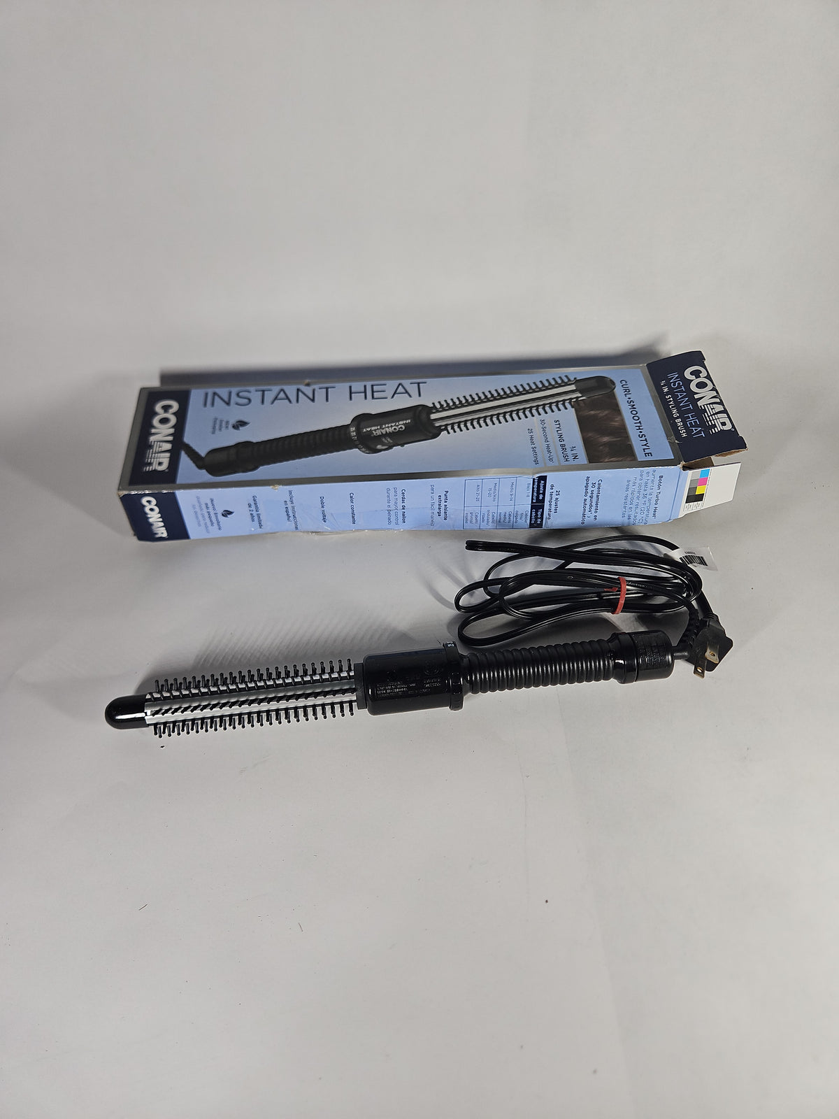 Conair Instant Heat 3/4 Inch Hot Curl Styling Brush BC84N