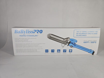 BaBylissPRO Nano Titanium 1-1/2 Inch Spring Curling Iron