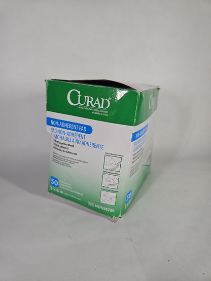 Curad Sterile Non-Adherent Pads 3 x 8 Inch 50 Count