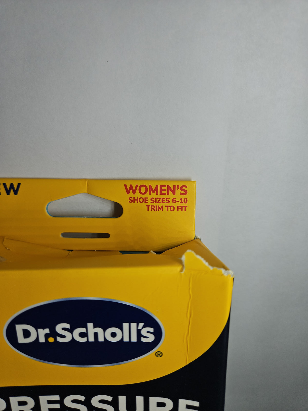 Dr. Scholl's Pressure Relief Insoles Women's Trim to Fit, Sizes 6-10