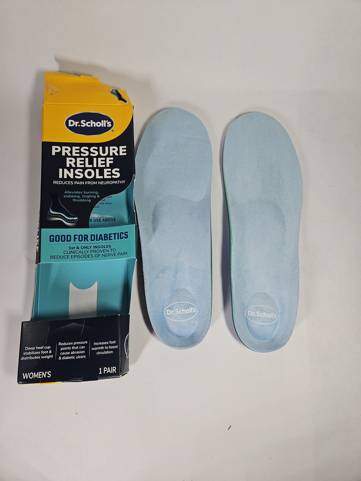 Dr. Scholl's Pressure Relief Insoles Women's Trim to Fit, Sizes 6-10