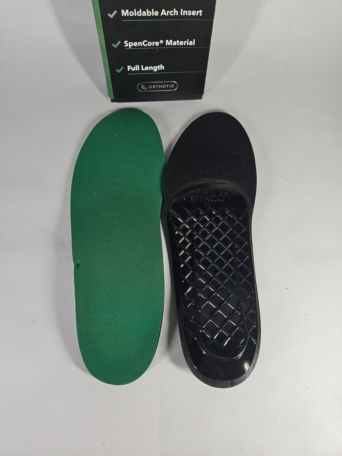 Spenco RX Arch Support Insoles Women 9-10.5 Men 8-9.5