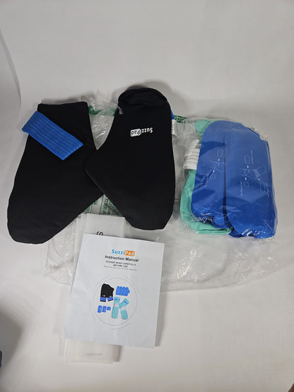 SuzziPad Cold Therapy Socks and Hand Ice Pack Cooling Gloves for Chemo