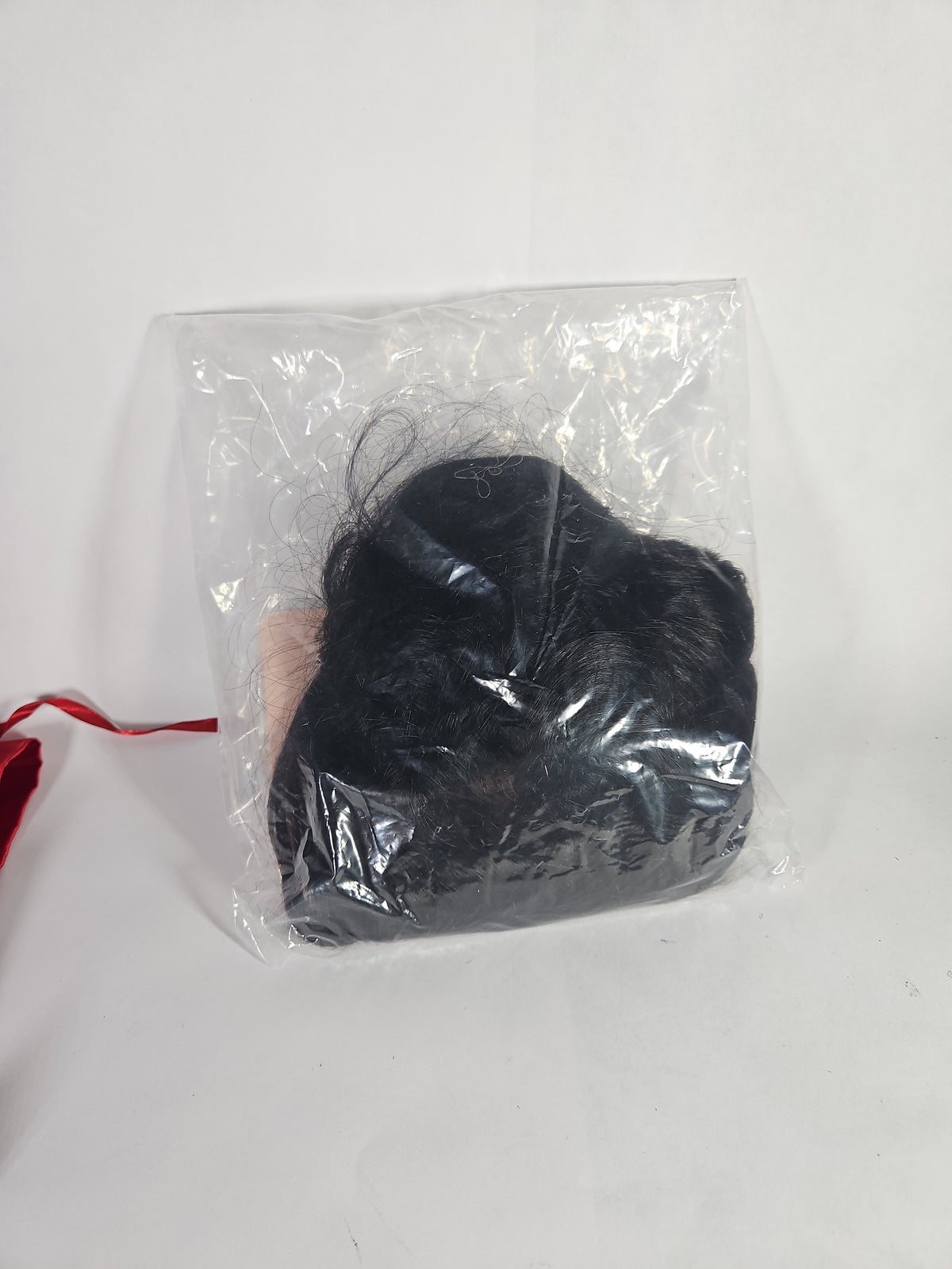 Unprocessed Human Hair V-Part Wig 20 Inch Black