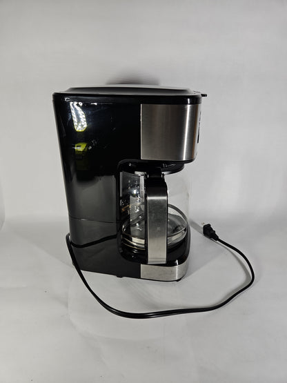 bella PRO 12-Cup Programmable Coffee Maker 90194 - Stainless Steel - Used