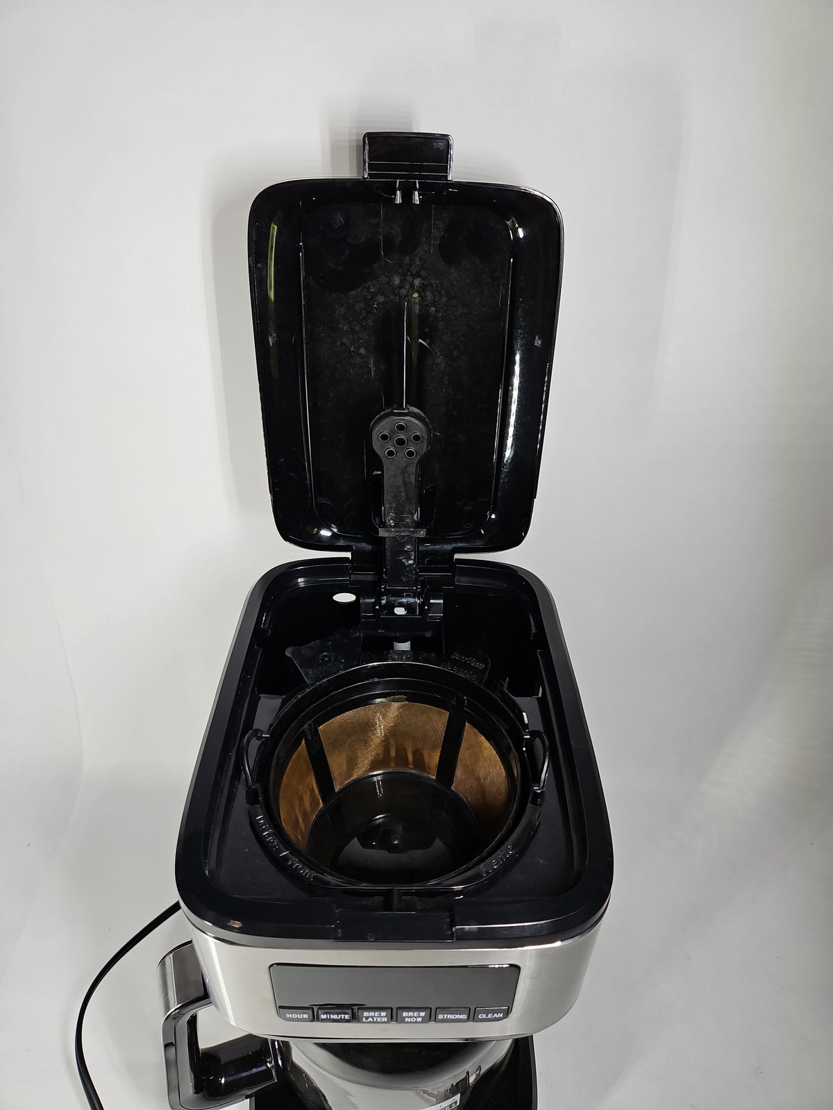 bella PRO 12-Cup Programmable Coffee Maker 90194 - Stainless Steel - Used