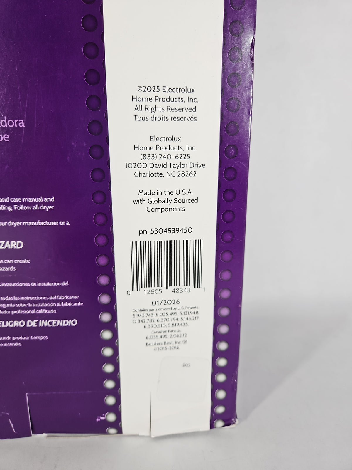 Smart Choice Semi-Rigid Dryer Vent Kit Expands to 8 ft