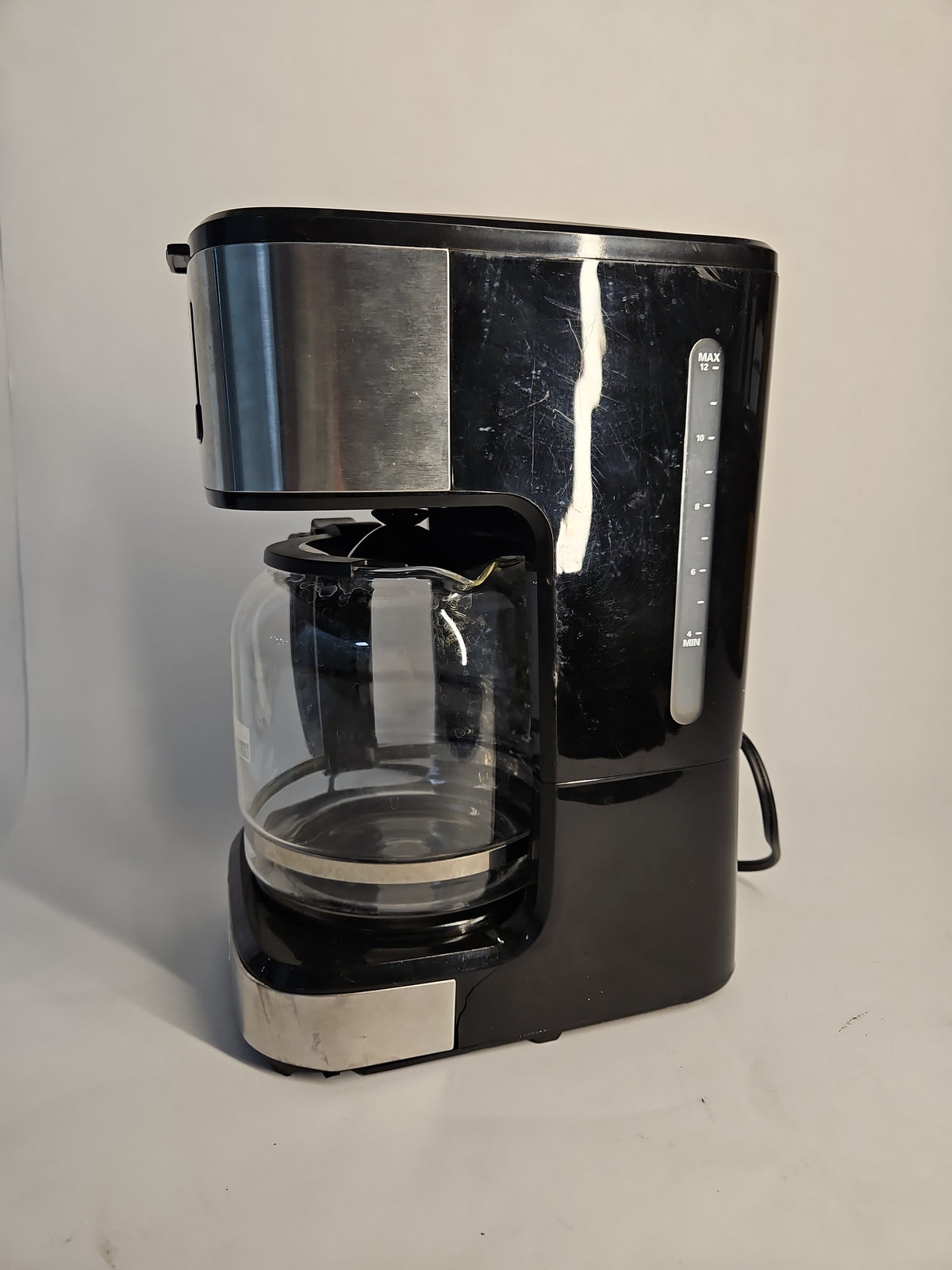 bella PRO 12-Cup Programmable Coffee Maker 90194 - Stainless - Used, No Box