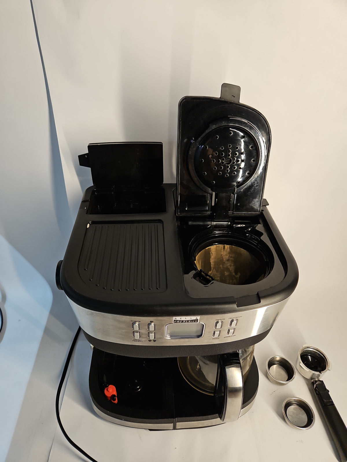 bella PRO Combo 19-Bar Espresso & 10-Cup Drip Coffee Maker 90267 - Used, No Box