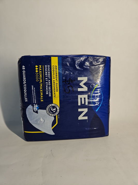 Tena Men Absorbent Guard Maximum 48 Count