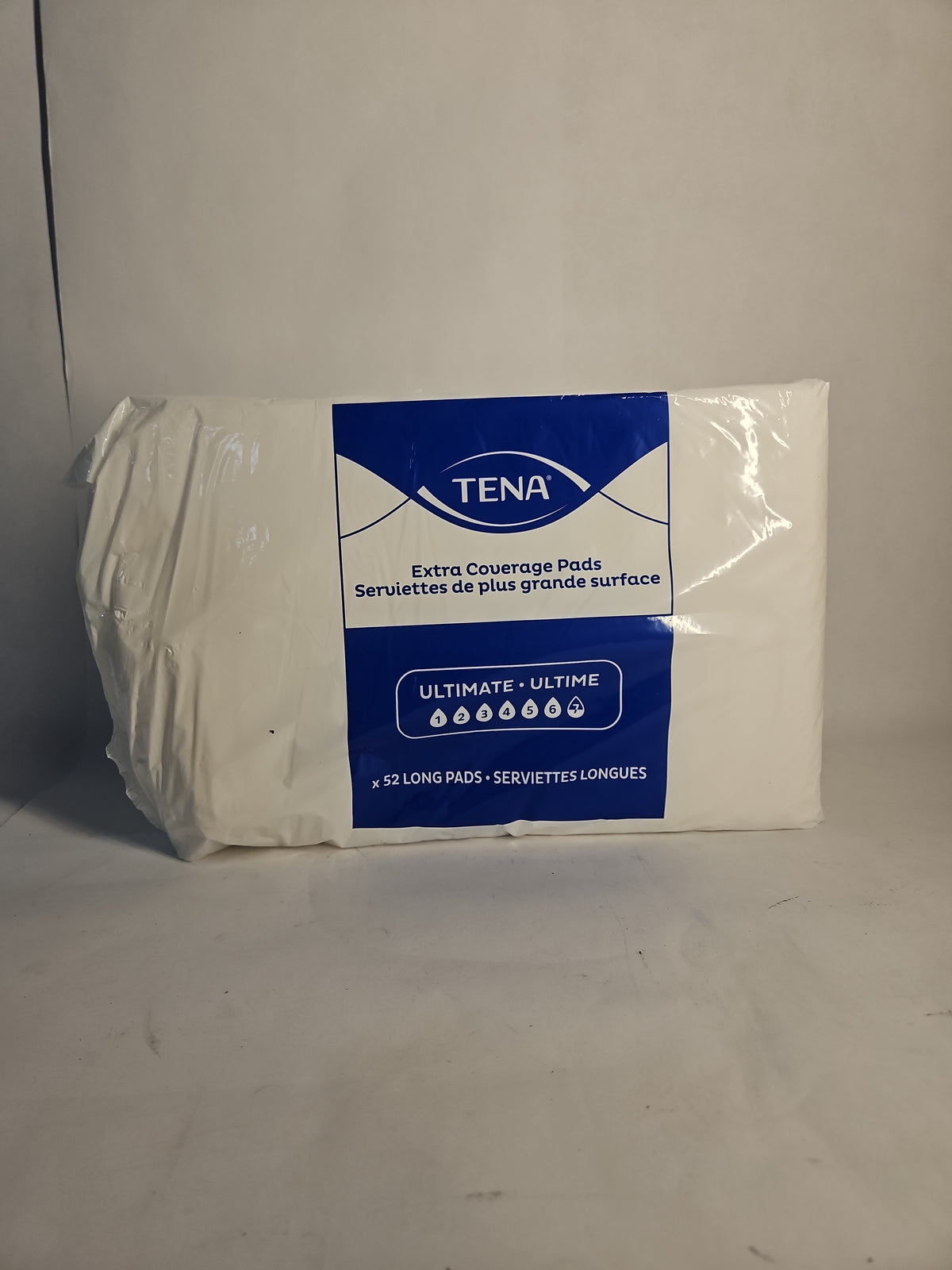 Tena Extra Coverage Ultimate Long Pads 52 Count