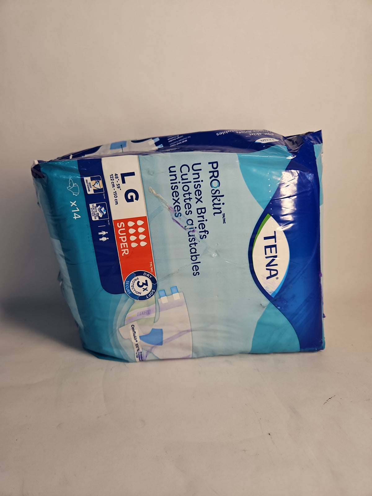 Tena ProSkin Unisex Briefs Super Large 14 Count