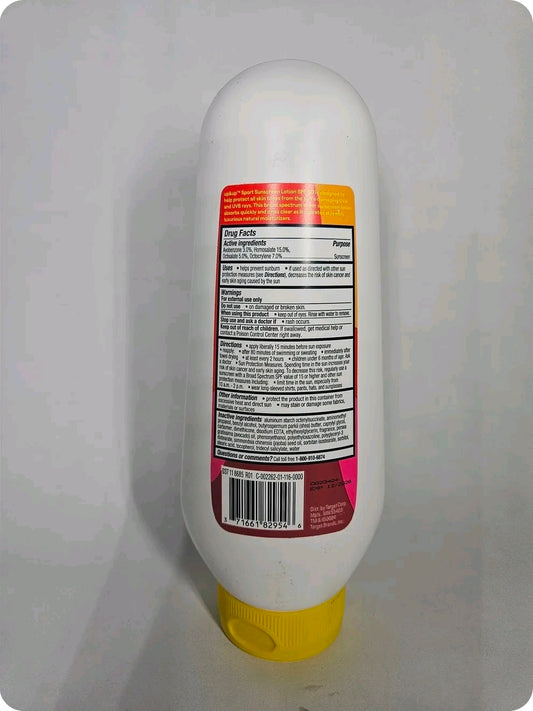 4-Pack up&up Sport Sunscreen Lotion SPF 30 – 16 oz