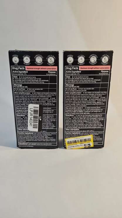2 PACK - Oxy Acne Treatment, Maximum Strength, Rapid Spot Treatment, EXP 10/2026